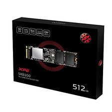 BLACK - ADATA XPG SX8100 512GB 3D NAND NVME GEN3X4 PCIE M.2 2280 SOLID STATE picture