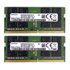 Samsung 64GB (2X32GB) DDR4 2666MHz PC4-21300 SODIMM Memory Ram M471A4G43MB1-CTD picture