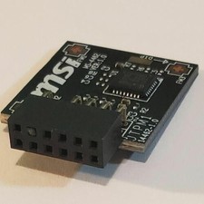 MSI TPM2SPI (MS-4462) TPM2.0 (12Pin, 1 Closed) TPM Module (SPI) picture