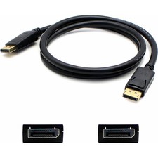 ADD-ON DISPLAYPORT10F Addon 3.05M 10.00Ft Displayport Male To Black Cable picture