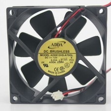 AD0812HS-A70GL 12V 2-PIN Connector 80mm x 80 mm x 25mm Case Power Supply Fan  picture