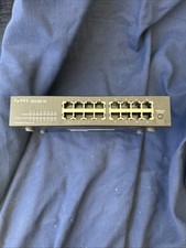 EB91 ZyXEL GS1100-16 16 Port Managed Gigabit Switch No Cord Works But For Parts picture