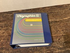 Super Rare Unigraphics II 8.0 Manufacturing Operations Manual Volume 1 1970s/80s picture