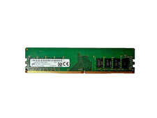 Micron 8GB DDR4-2400 PC4-19200 UDIMM Desktop Memory MTA8ATF1G64AZ-2G3B1 picture