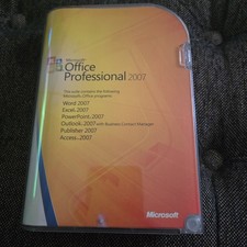 Microsoft Office Professional 2007 Retail Version, Complete wt Installation Key picture