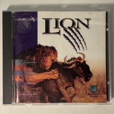 Lion The Predator Series 1995 A Wildlife Simulation PC CD Game - Sanctuary Woods picture