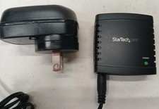 StarTech 10/100Mbps Ethernet to USB 2.0 Network LPR Print Server #PM1115U2 &CORD picture