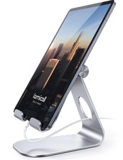 Lamicall S1 Tablet Stand, Adjustable Holder - 4 inches, 1-Silver picture