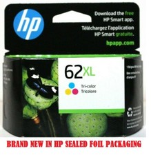 Genuine Original OEM HP 62XL Tri color Ink cartridge for Envy Officejet Printer picture