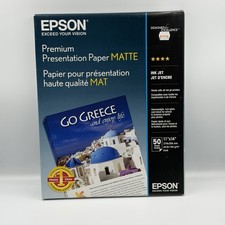 Epson - S041468 - Premium Matte Presentation Paper, 44 lbs., 11 x 14, 50 Sheets picture
