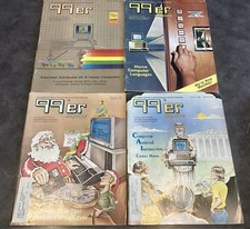 Lot of (10) 99'er MAGAZINES for the TI-99/4A Home Computer + Best of 99'er Book picture