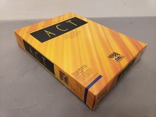 Vintage Cliffs Studyware Big Box Software For The ACT Version 4.X IBM AT Tandy picture