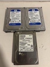 Lot of 3x 1TB 3.5