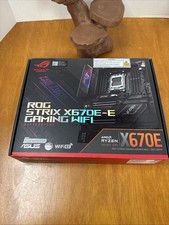 Asus ROG Strix X670E-E GAMING WIFI Gaming Desktop Motherboard Sealed picture