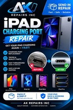 iPad 5 6 7th 8th 9th 10 11 12.9 Pro AIR  ALL iPads Charging Port Repair Service picture
