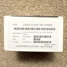 Sumitomo Electric Lightwave LYNX3-LCUPC-SM-250900 LC-LC Single Mode Fiber Cable picture