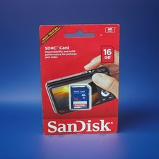 SanDisk 16GB Standard SD (SDHC) Card Class 4 SDSDB-016G-A46 (BRAND NEW) picture