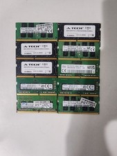 Lot of 10 8GB DDR4 SODIMM Ram - ATECH SAMSUNG SKHYNIX KINGSTON etc... picture