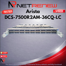 Arista 7500R2 DCS-7500R2AM-36CQ-LC  100GbE QSFP100 36Port Line Card picture