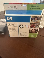 Combo-Pack Genuine HP 02 Series 5-Pack Vivera Ink Cartridges, CC604FN - SEALED picture
