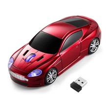Red Computer Wireless Sports Car Mouse Laptop Optical Gaming Mice 2.4GHz picture