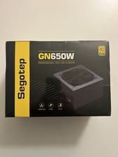 Segotep GN650W 650W 80+ Gold Power Supply PSU Gaming PC Active PFC 120mm Fan picture