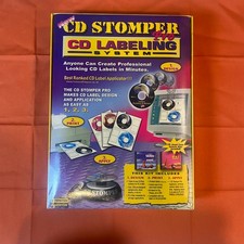 New CD Stomper Pro CD Labeling System for Windows & MacOS  *Seal Broken* picture