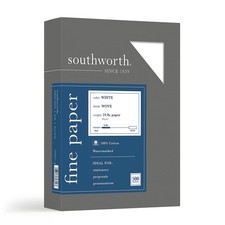 Southworth 100 Cotton Business Paper 8.5 x 11 Inches 500 Sheets White picture