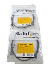2x StarTech 3' Mini DisplayPort Cable M/M 20 Pin Male To 20 Pin Male MDISPLPORT3 picture