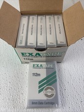 Lot of 6 - EXABYTE Exatape 112m 8mm Data Cartridge Sealed New in The Box picture