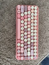 Perixx  Mini keyboard Pink . Model No. Periduo-713, Wireless 3v Power. NO MOUSE picture