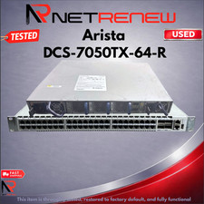 Arista DCS-7050TX-64-R  4xQSFP+ Switch Scratches & Scuffs on the Chassis picture