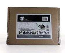 SIIG DP eSATA 6Gb/s 2-Port PCIe (SC-SA0M11-S1) - NEW picture