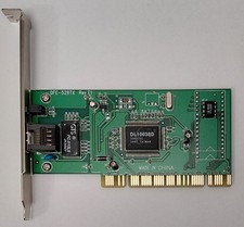 D-Link DFE-528TX PCI Network Card (RJ45, Ethernet, DL10038D, Retro, 2003) picture