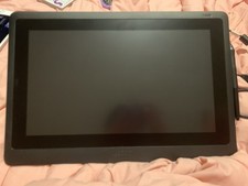 Wacom Cintiq 22HD Touch Interactive Pen Display DTH2200 with wires and pen picture