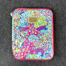 Lilly Pulitzer Agenda Folio Notebook Holder Case Sleeve Bag picture