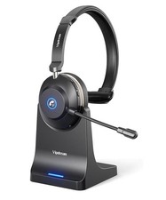 Vipdream Wireless Headset w/ Microphone for Work, Bluetooth 6.0 Computer Headset picture