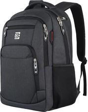 Slim Anti-Theft Laptop Backpack for Business Travel & College - Stylish & Functi picture
