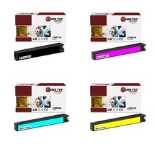4Pk LTS 981A BCMY HY Compatible for HP PageWide Enterprise 556dn 556xh Ink picture
