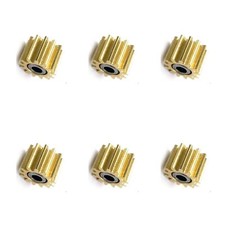 6pcs T125 T100 Cutter Copper Gear CQ890-67091 Fits For HP DesignJet T830 T650 picture