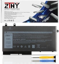 51Wh R8D7N 1V1XF Laptop Battery Replacement for Dell Precision 3540 3550 picture