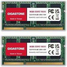 Upgrade Your Laptop with 16GB 1600MHz SODIMM RAM Kit - 204 Pin, Unbuffered picture
