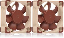 Noctua NF-A4x10 5V PWM, Premium Quiet Fan with 40x40x10 mm (Pack of 2), brown picture