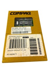 314890-B21 I Genuine HP Compaq 32MB SDRAM 66MHZ SODIMM Memory 314848-002 NEW picture