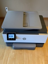 HP OfficeJet Pro 9015e Wireless Color All-in-One Printer FULL INK, WORKS GREAT picture