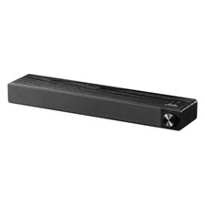 Sanwa Direct Soundbar Wooden 40cm Wide 20W Bluetooth/Wired 3.5mm/microSD/USB picture