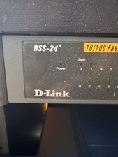NETWORK SWITCH D-Link DSS (DSS-24+) 24-Ports External Switch No Power Cord picture