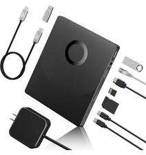 8 in 1 External Blueray/DVD Drive for PC, External CD/DVD Drive Bluray Burner picture