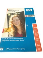 HP Premium Photo Paper Inkjet Glossy 4x6