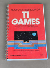 New TI-99/4A TI99 COMPUTE First Book of TI GAMES Programs Manual P-234 picture
